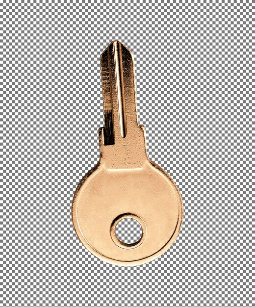 PSD key isolated on white background