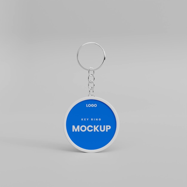 Key RIng 3D Mockup Design