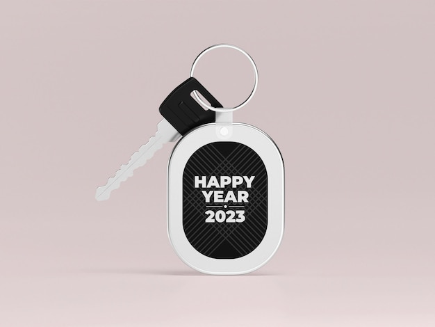 Key ring mockup