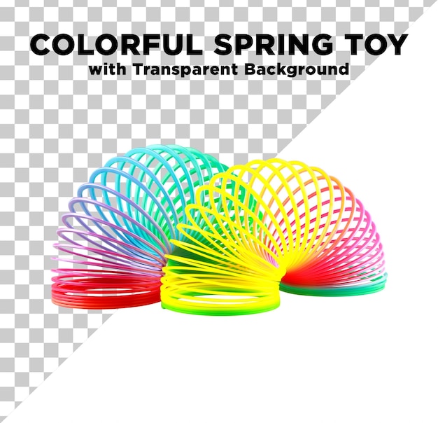 Kids Colorful Spring Toy