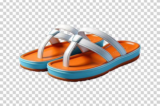 Kids Flip Flop isolated on transparent background