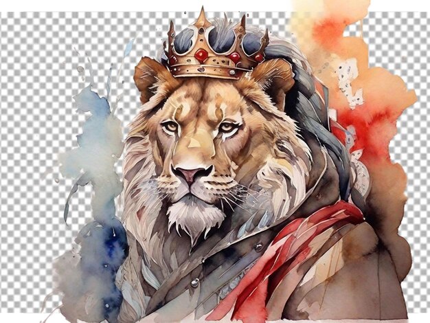 king art on transparent background