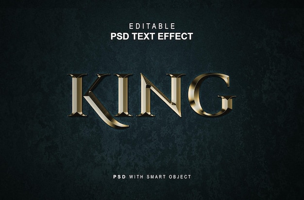 King-style-text-effect