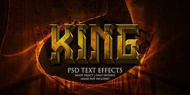 KING TEXT EFFECT