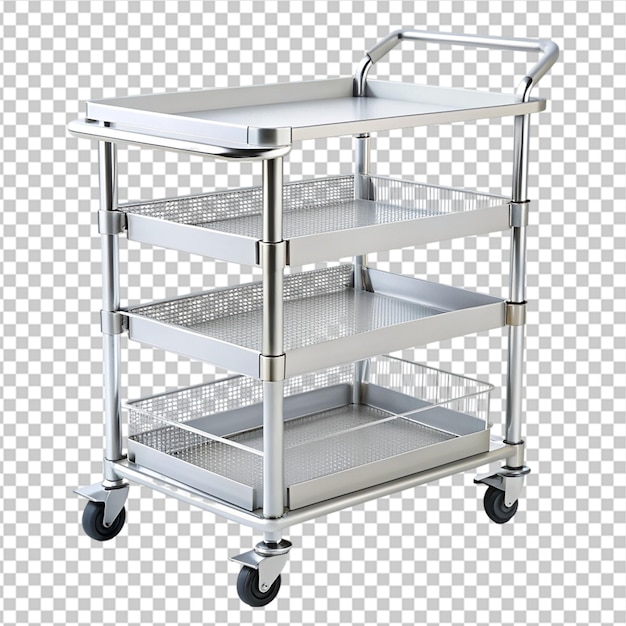 kitchen cart with black wheels