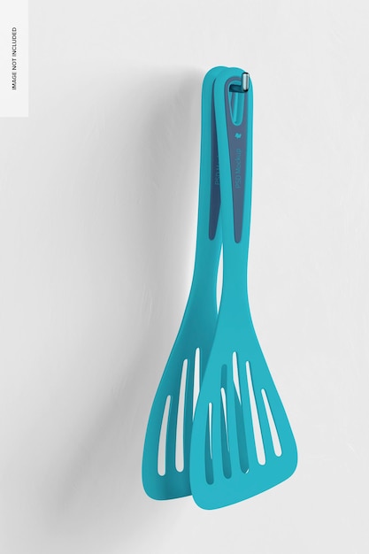 Kitchen Spatula Mockup, Hanging