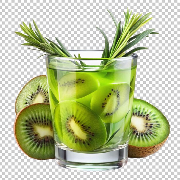 PSD kiwi lemonade with fresh slices