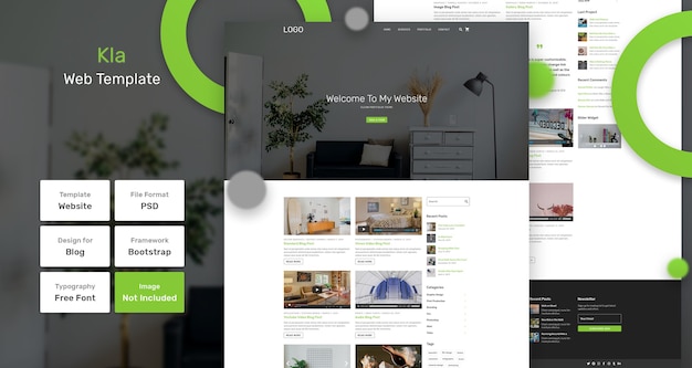 Kla web page template