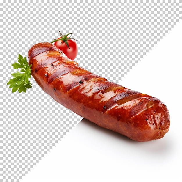 Knackwurst isolated on transparent background