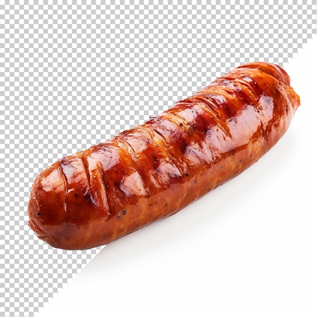 Knackwurst isolated on transparent background