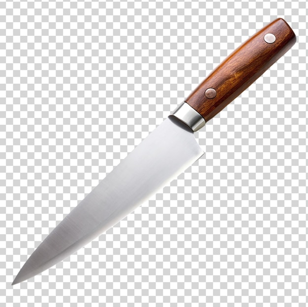 PSD a knife isolated on transparent background