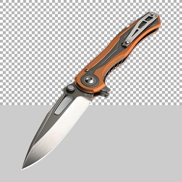 Knife on Transparent background Ai Generated