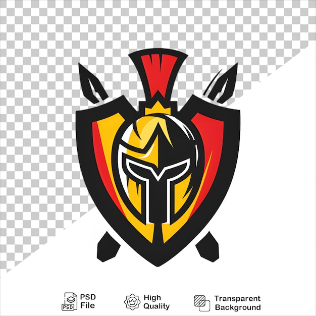 Knight Mascot Logo with Helmet for Branding