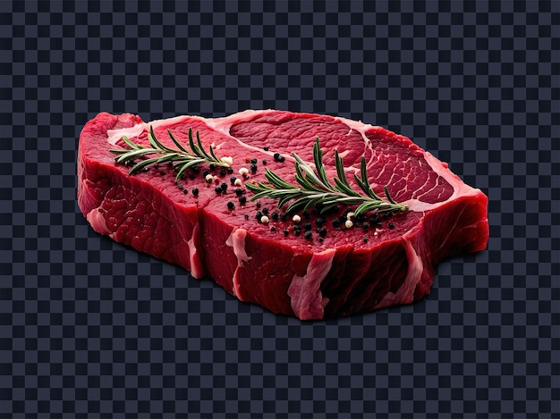 PSD kobe beef isolated on transparent background