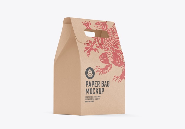 Kraft Bag Mockup