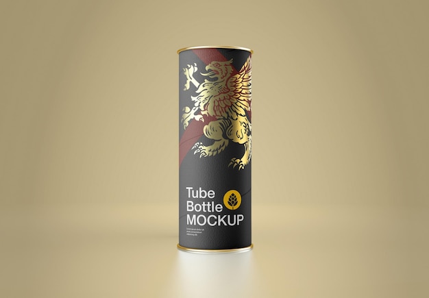 Kraft Tube Mockup