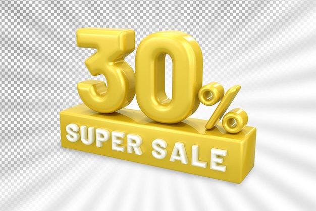 Label super sale up to 30 off gold 3d render