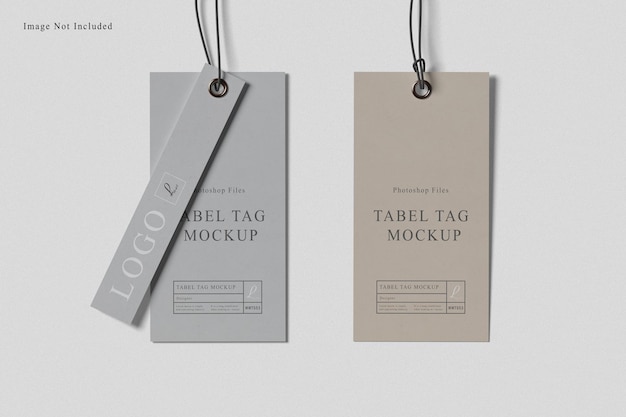 Label Tag Mockup