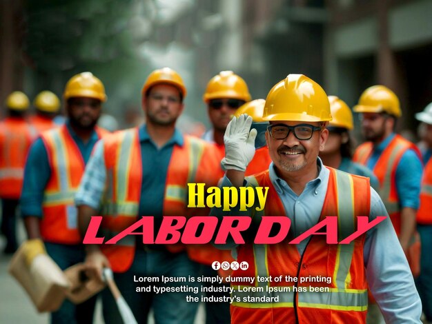 Labour Day Background design