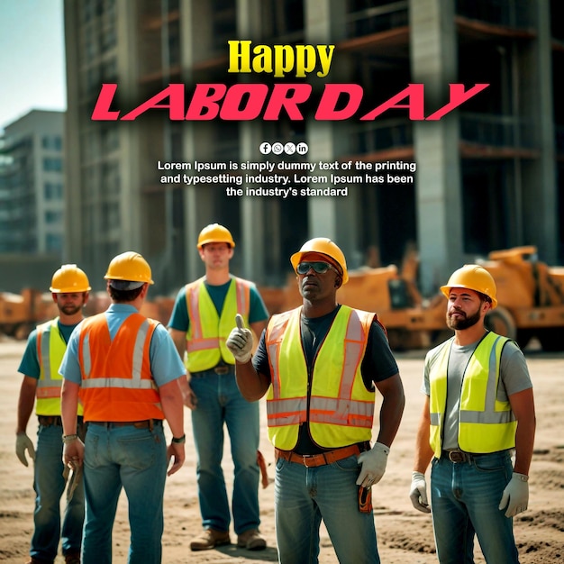 Labour Day Background design