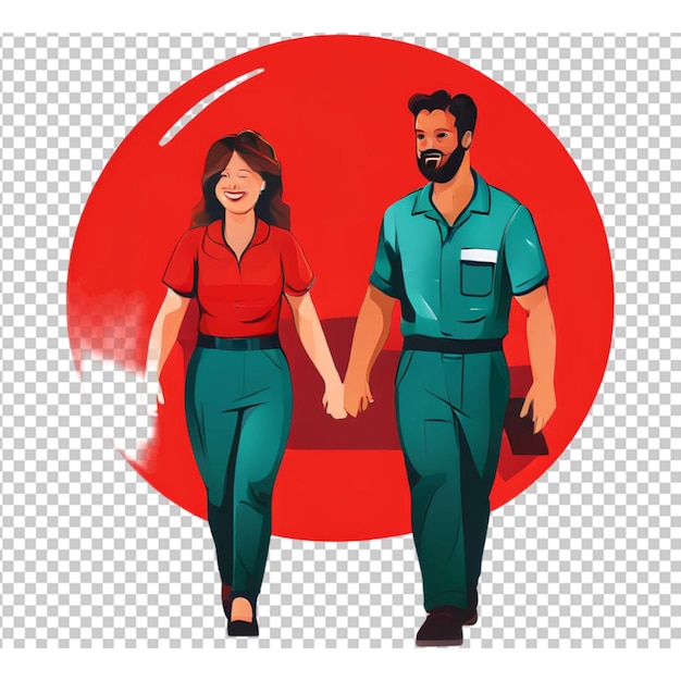 PSD labour day background illustration generated by ai