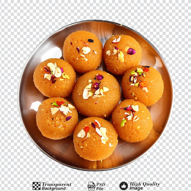 Ladoo isolated on transparent background