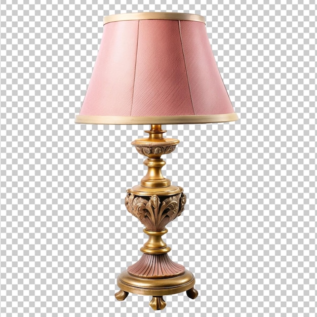 Lamp isolated on transparent background