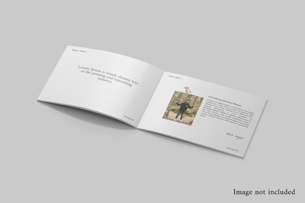 Landscape Brochure Mockup