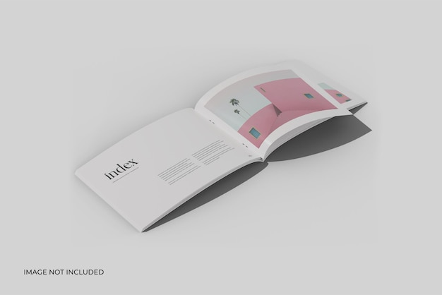 Landscape Magazine Mockup