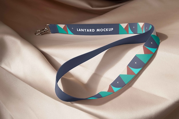 Lanyard mockup design