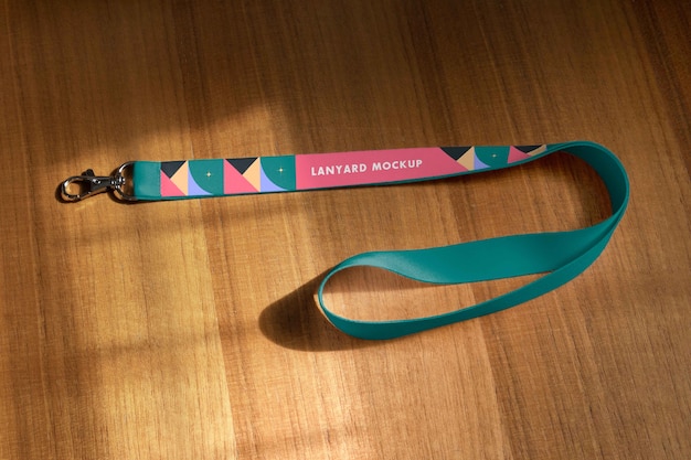 Lanyard mockup design