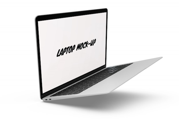 Laptop Mock-up Isolated