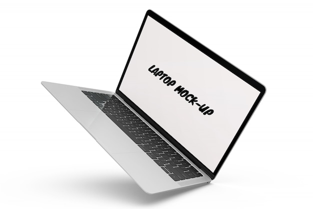 Laptop Mock-up Isolated