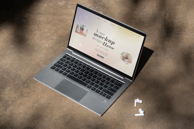 Laptop mockup  design