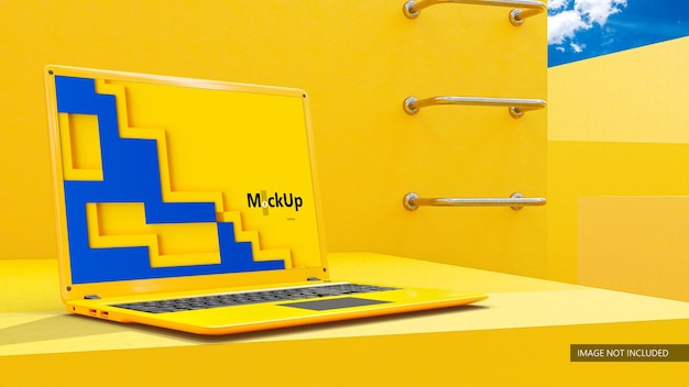 Laptop MockUp Minimal concept