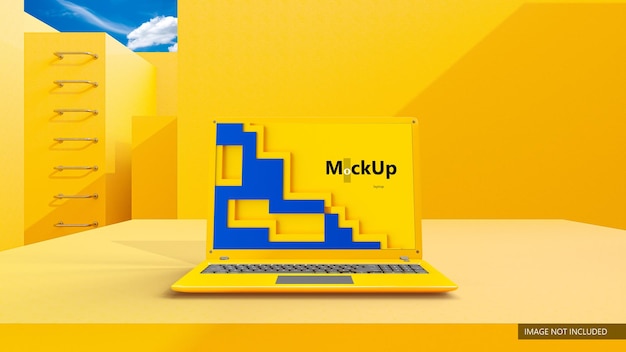 Laptop MockUp Minimal concept