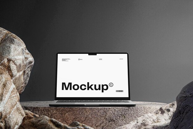 PSD laptop mockup