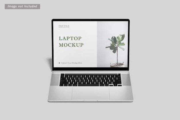 Laptop mockup