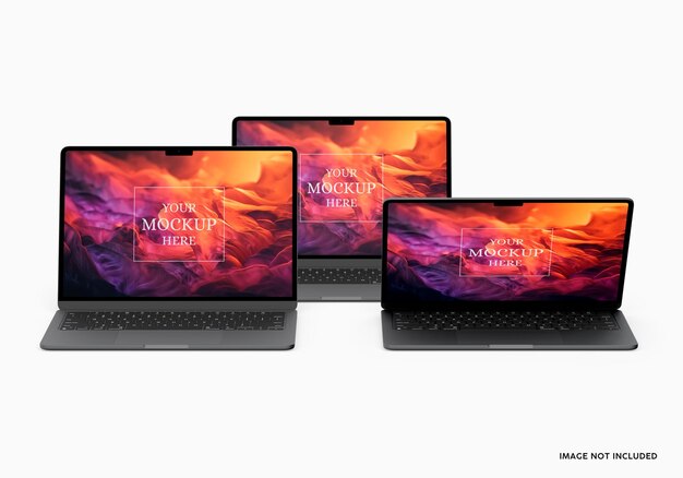 PSD laptop mockup