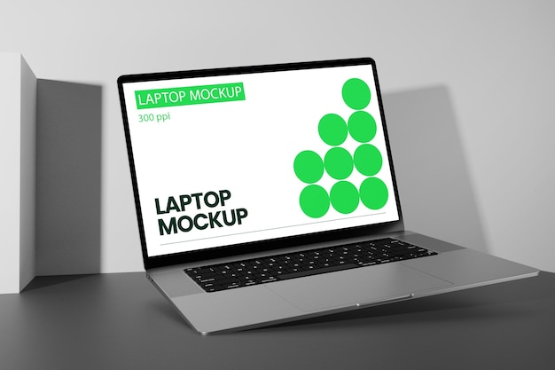 PSD laptop mockup