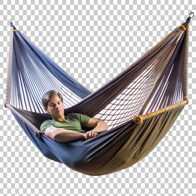 PSD large batboy hammock on transparent background