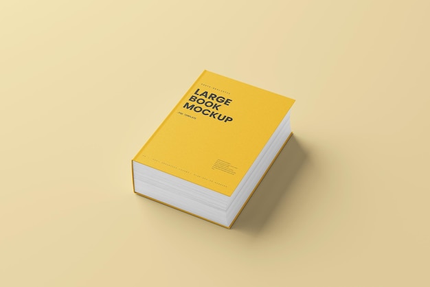 Large Book Mockups