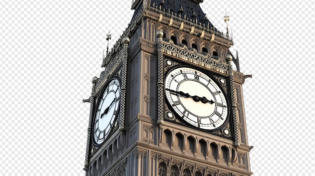 a large clock tower with the time of 11 15