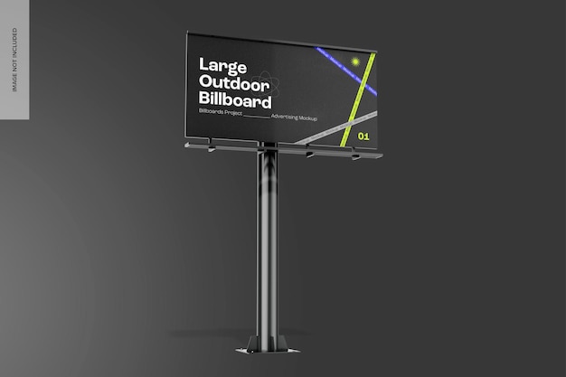 Large Outdoor Billboard Mockup