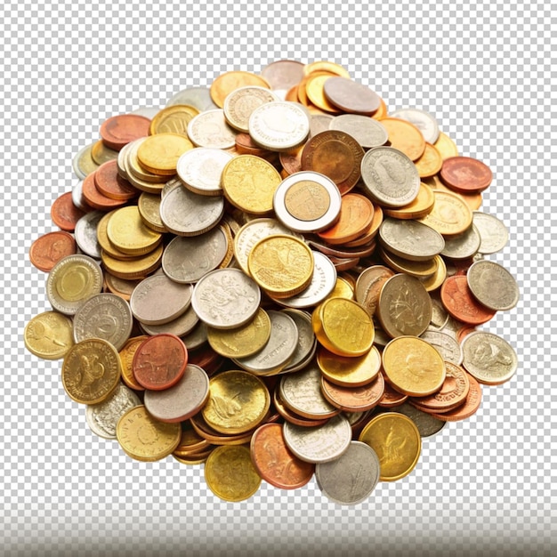 PSD a large round circle of gold coins with the word quot euro quot on it