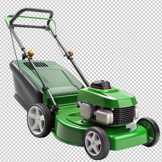 PSD lawn mower transparent background