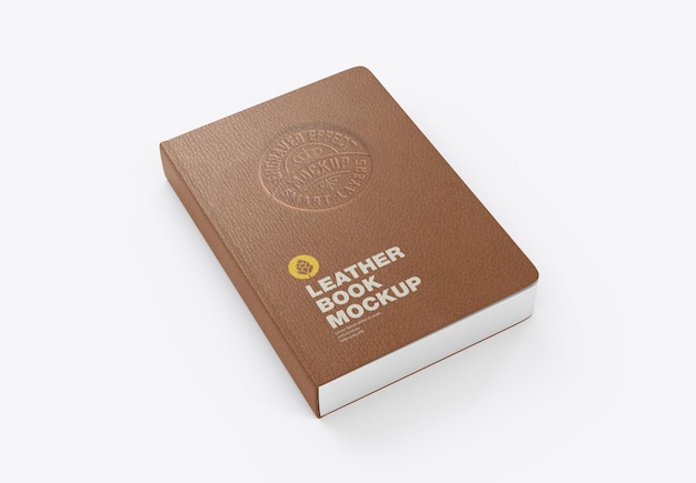 Leather Book Mockup