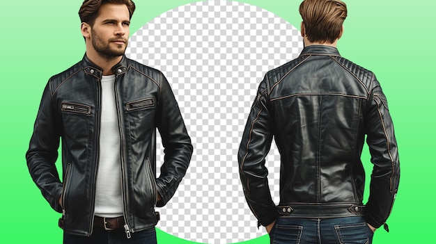 PSD leather jacket psd