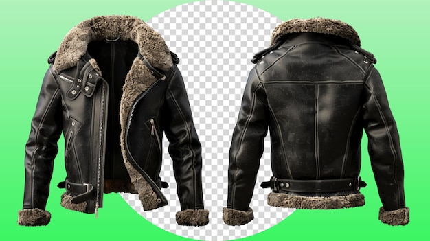 leather jacket psd