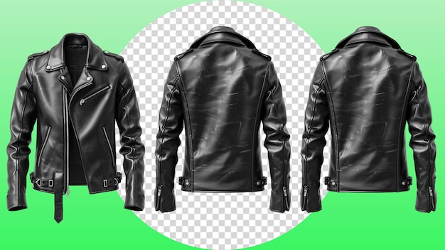 leather jacket psd